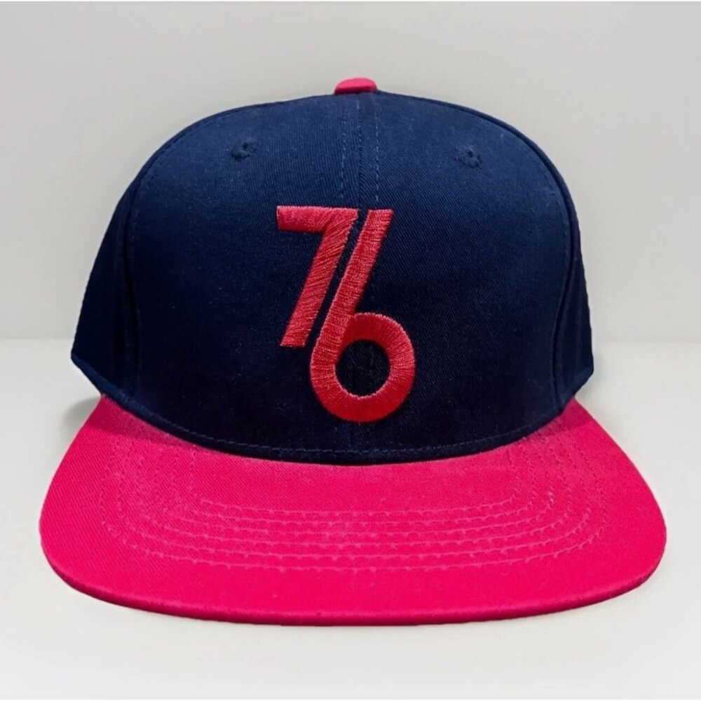 Sixers Philadelphia 76ers Snapback Hat NBA Mesh Back Cap Spectrum Logo